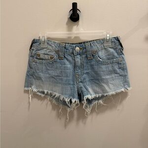 True Religion Dana Cut-Off Shorts